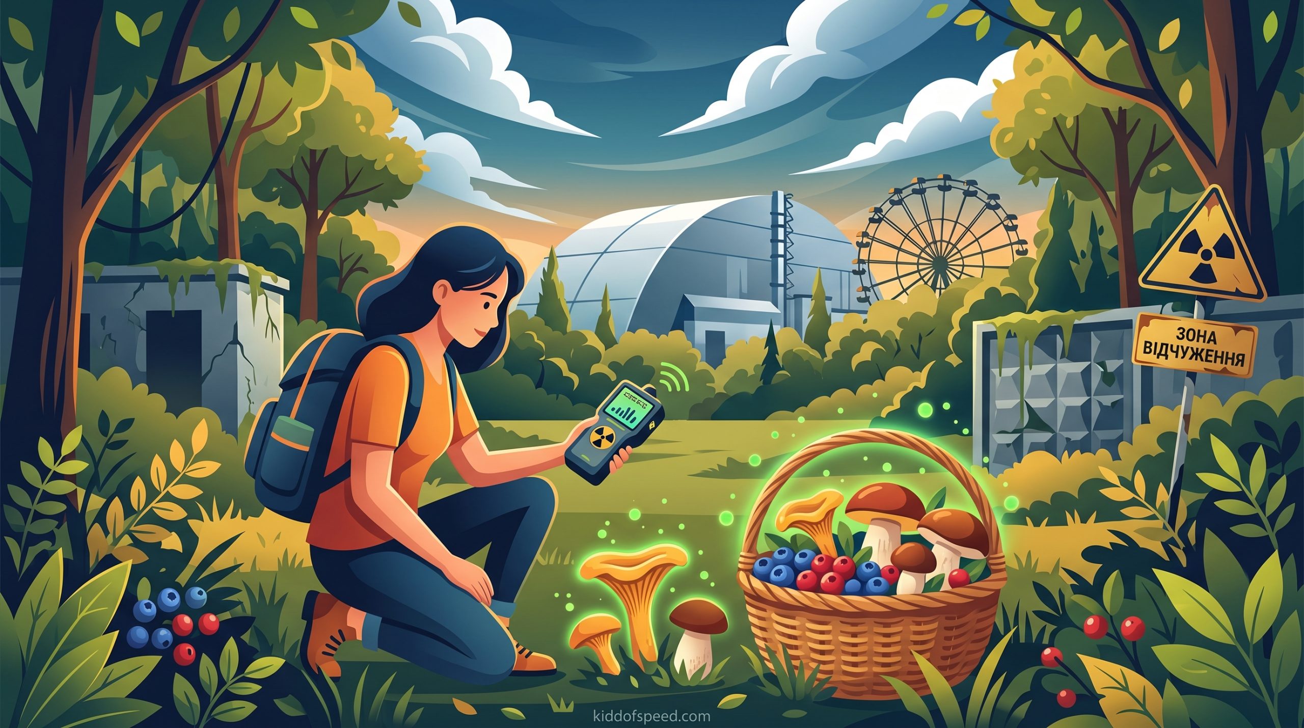 Are Mushrooms and Berries in Chernobyl Still Radioactive