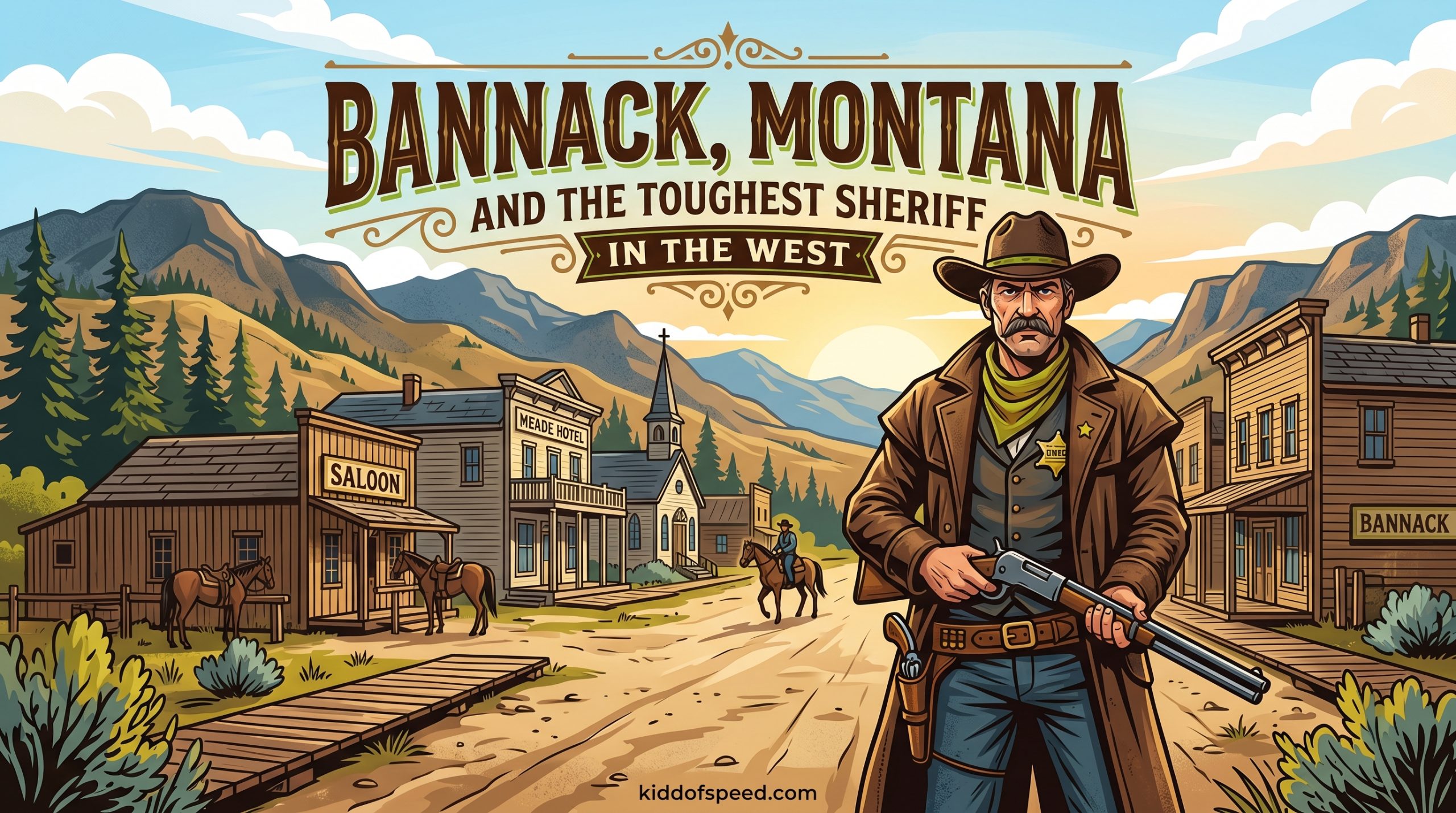 Bannack Montana and the Toughest Sheriff in the West