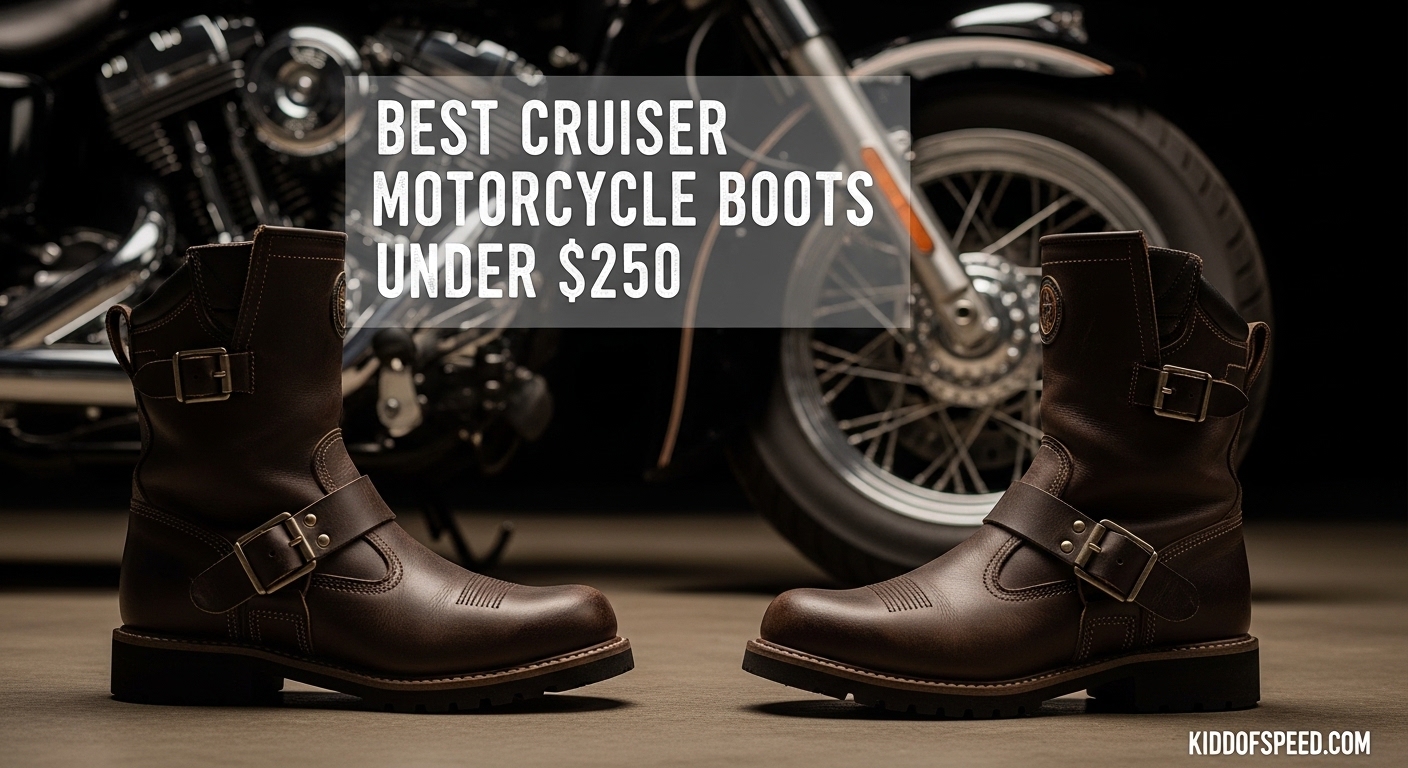 Best Cruiser Motorcycle Boots Under $250