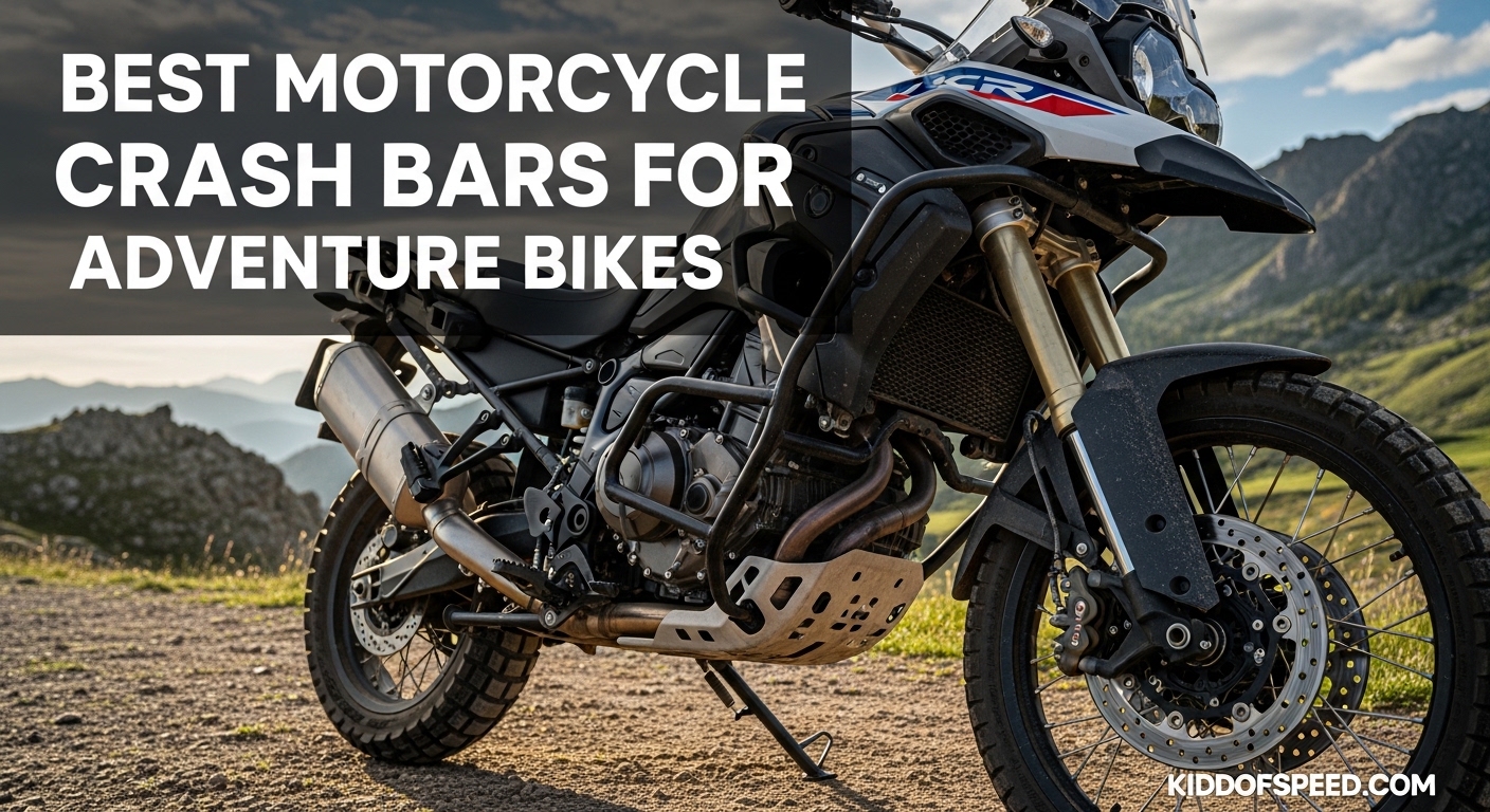 Best Motorcycle Crash Bars for Adventure Bikes