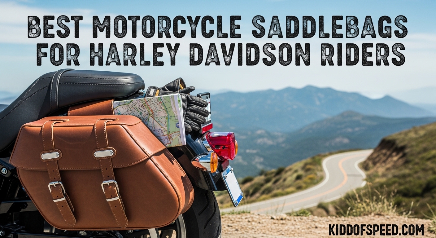 Best Motorcycle Saddlebags for Harley Davidson Riders
