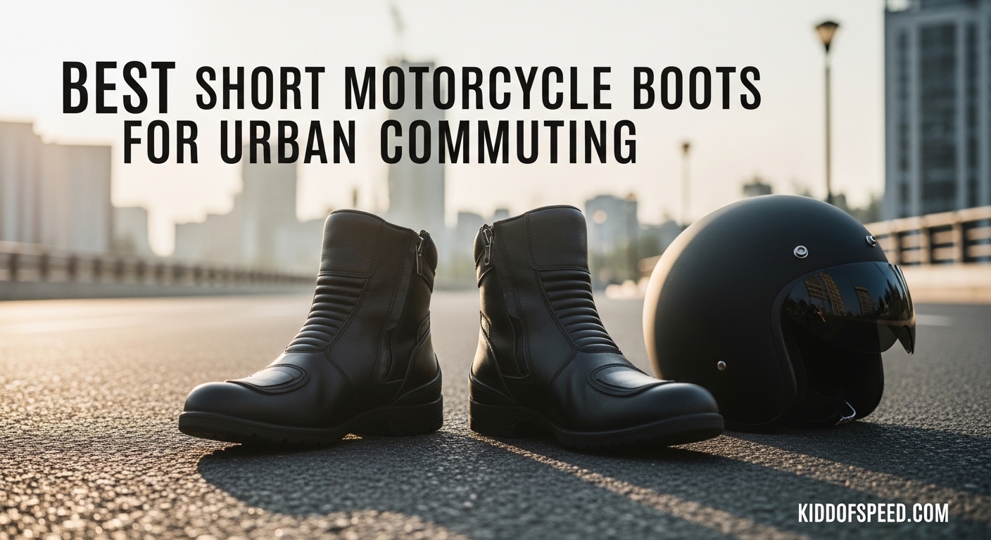 Best Short Motorcycle Boots for Urban Commuting