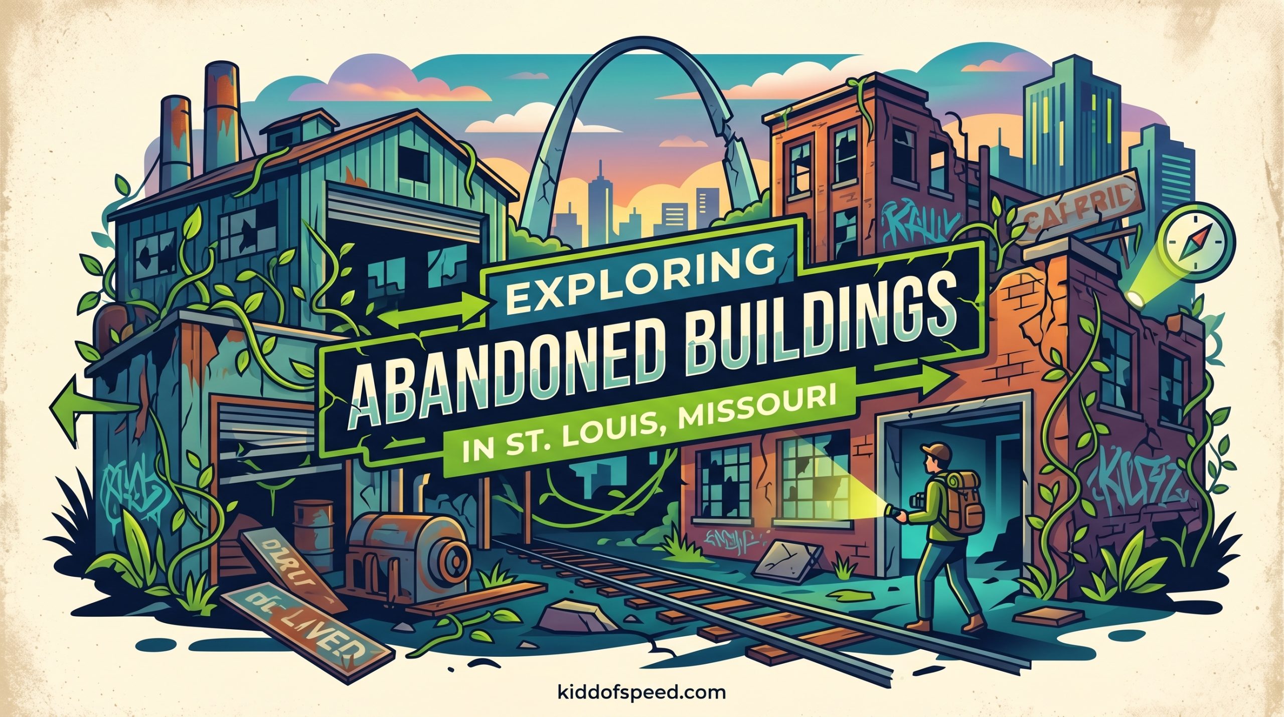 Exploring Abandoned Buildings in St Louis Missouri