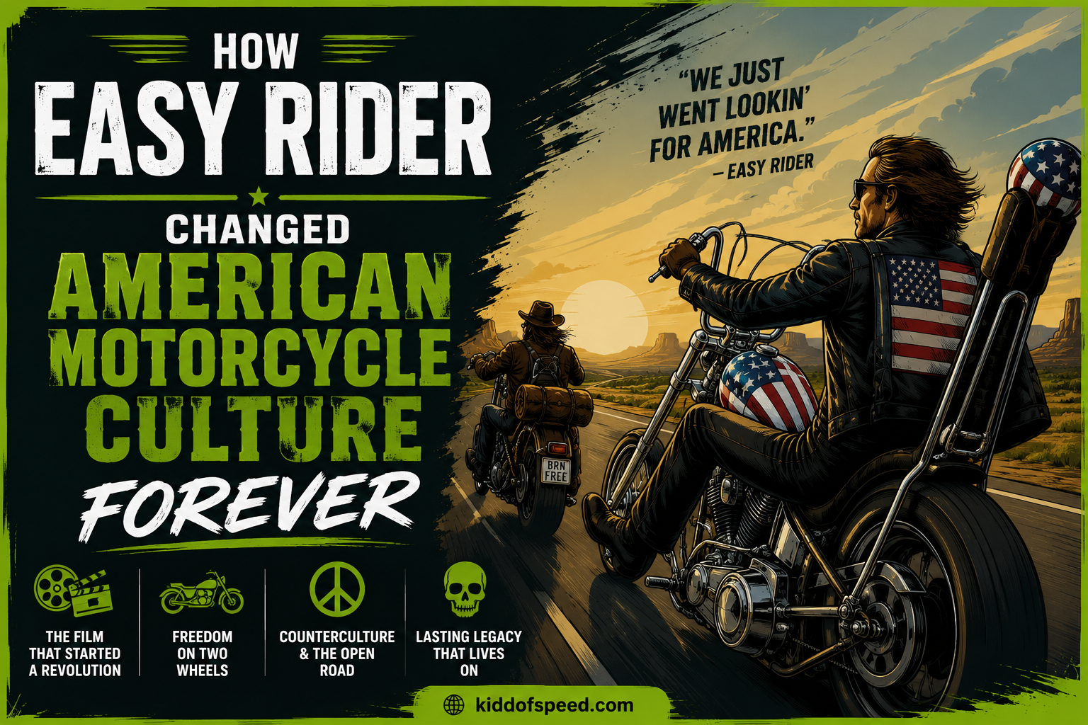 How Easy Rider Changed American Motorcycle Culture Forever