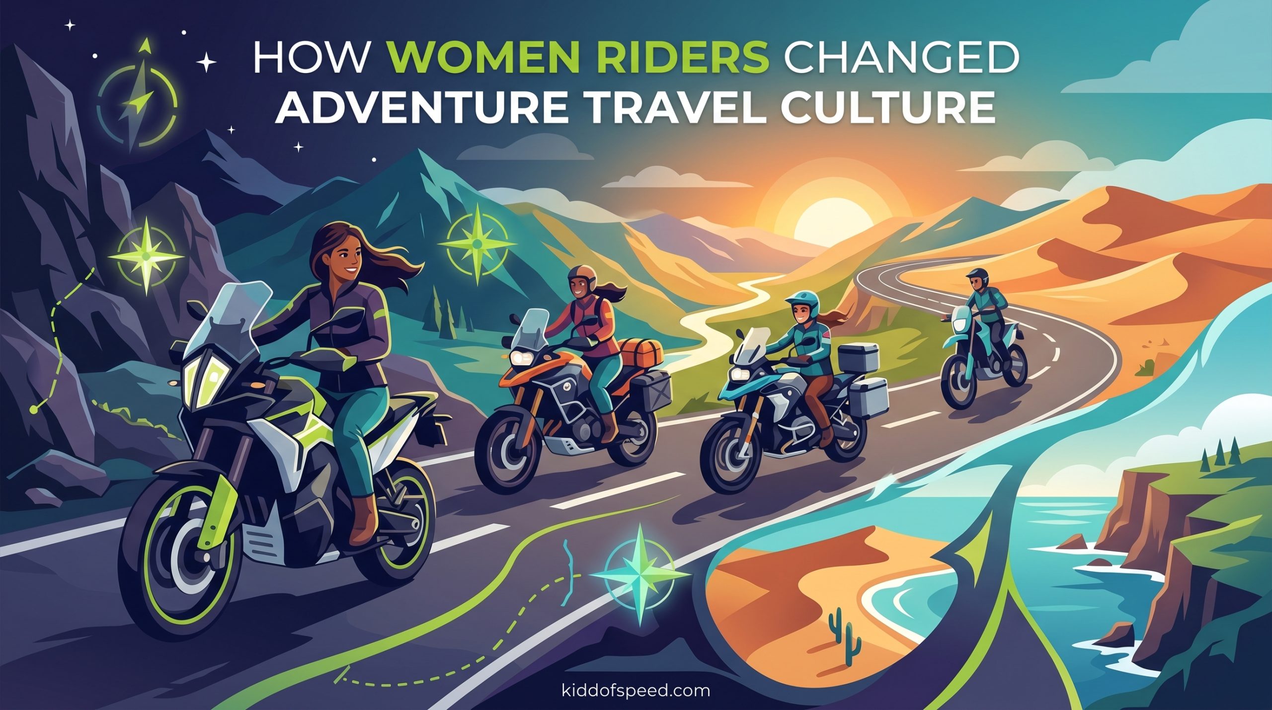How Women Riders Changed Adventure Travel Culture