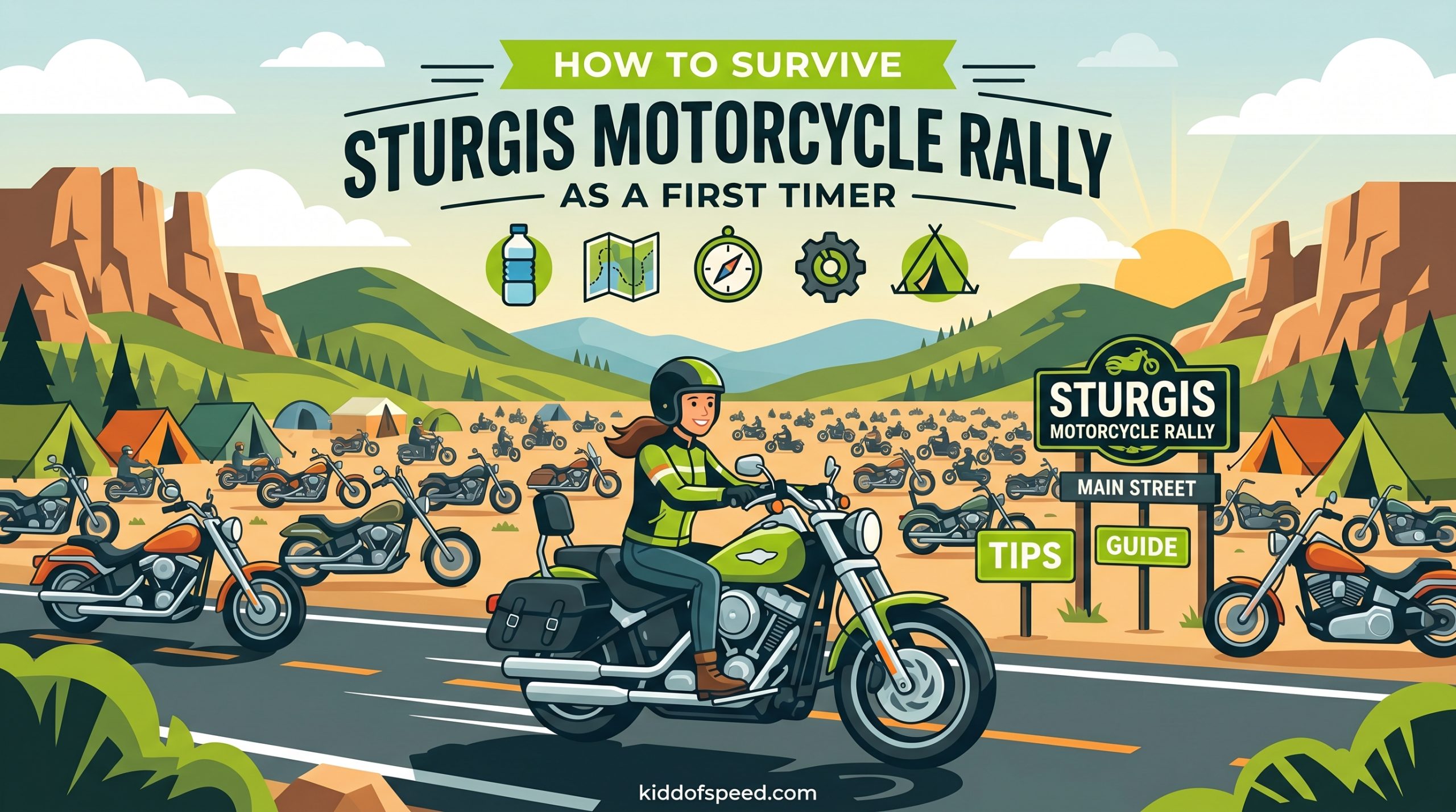 How to Survive Sturgis Motorcycle Rally as a First Timer