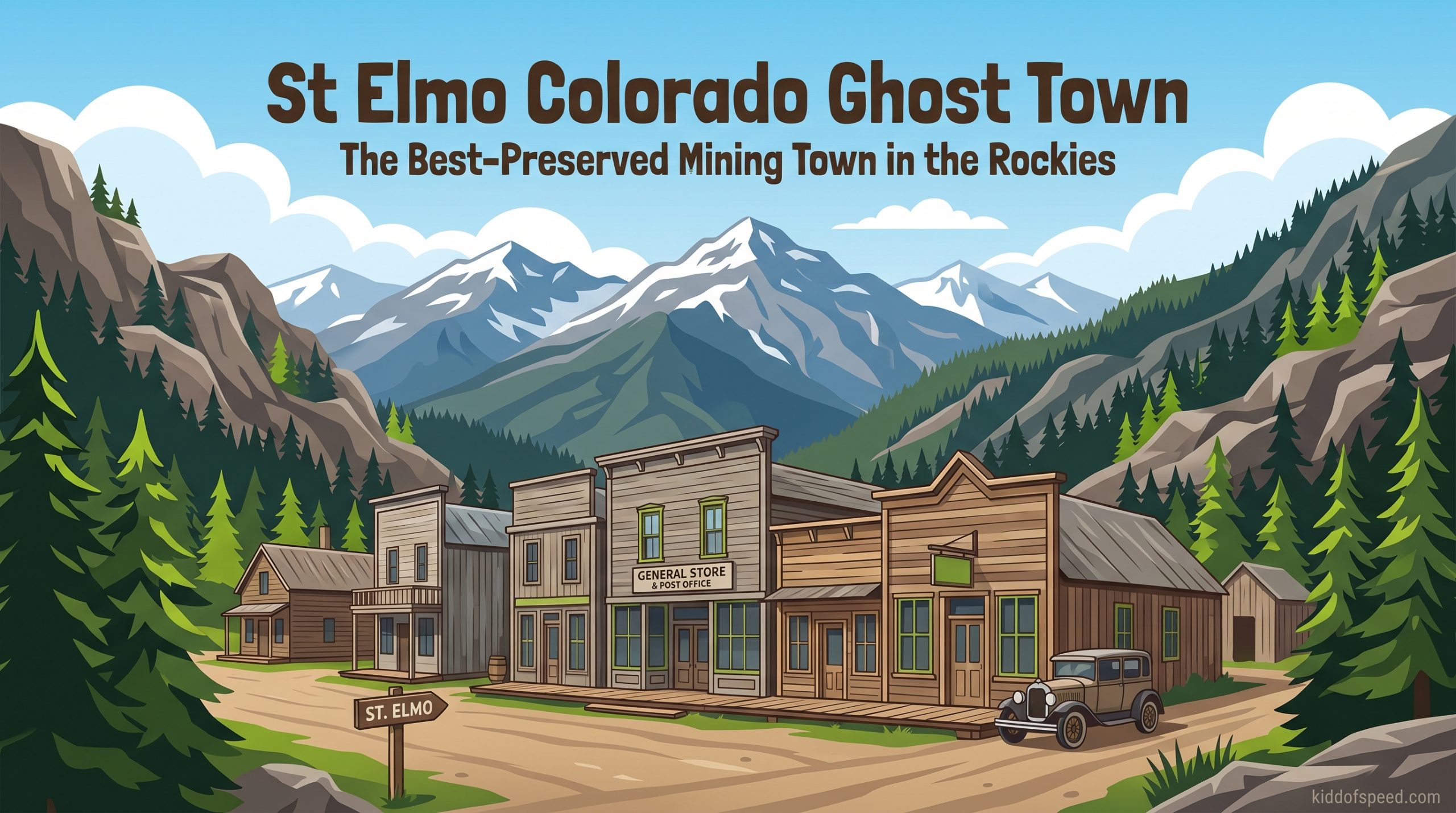 St Elmo Colorado Ghost Town The Best-Preserved Mining Town in the Rockies