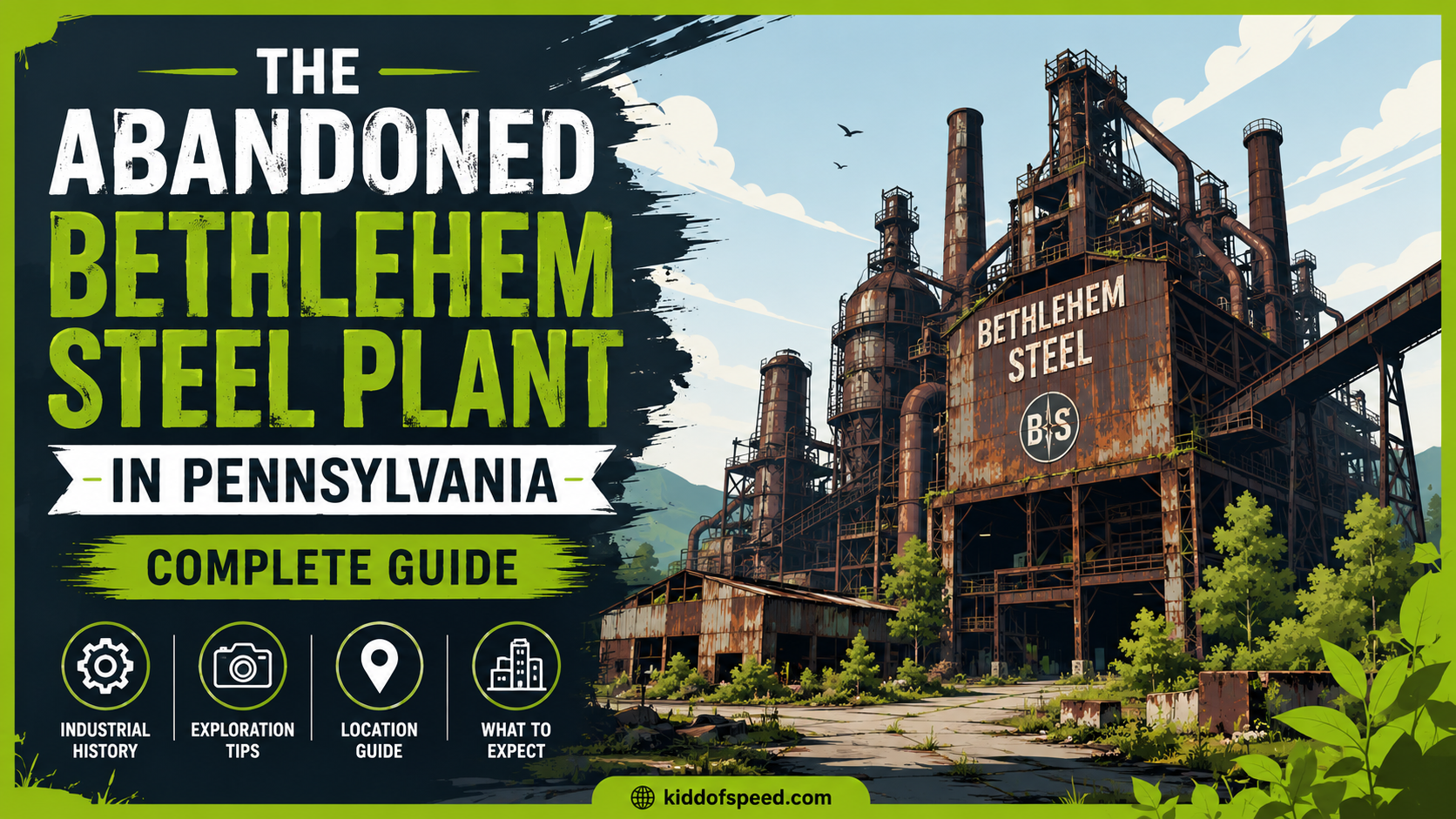 The Abandoned Bethlehem Steel Plant in Pennsylvania Complete Guide