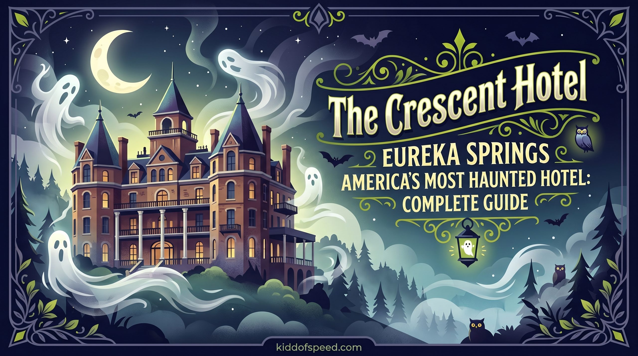 The Crescent Hotel Eureka Springs America's Most Haunted Hotel Complete Guide