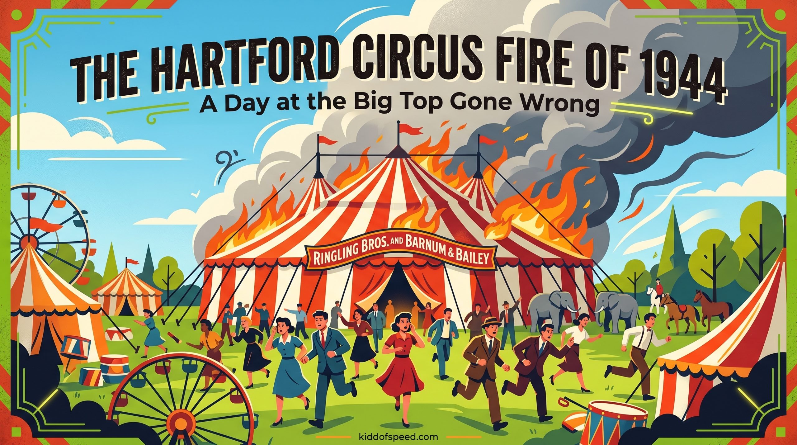 The Hartford Circus Fire of 1944 A Day at the Big Top Gone Wrong