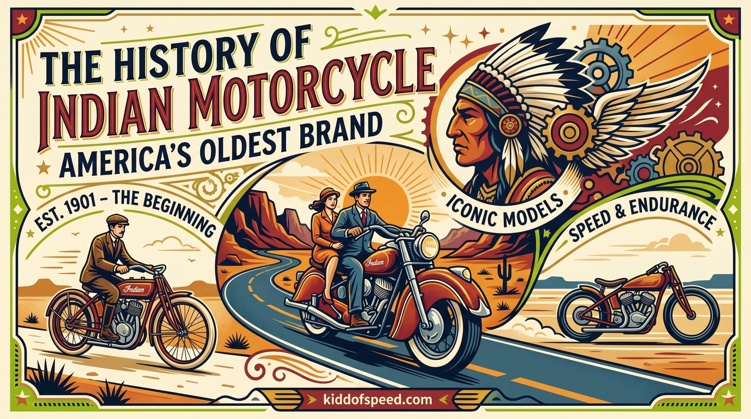 The History of Indian Motorcycle America's Oldest Brand
