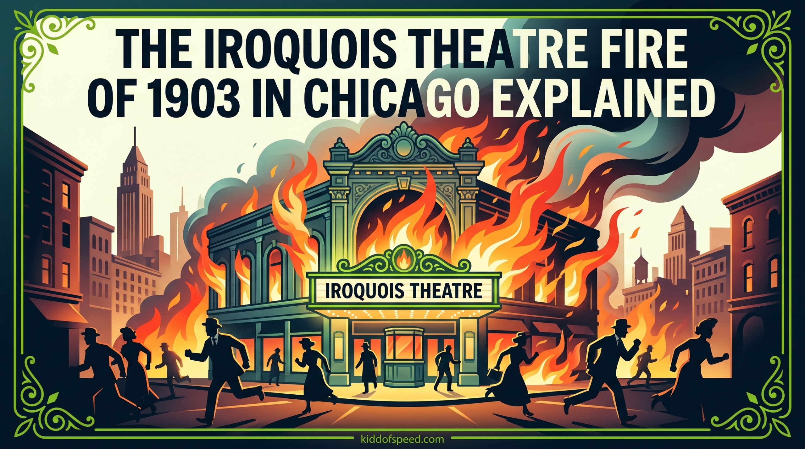 The Iroquois Theatre Fire of 1903 in Chicago Explained