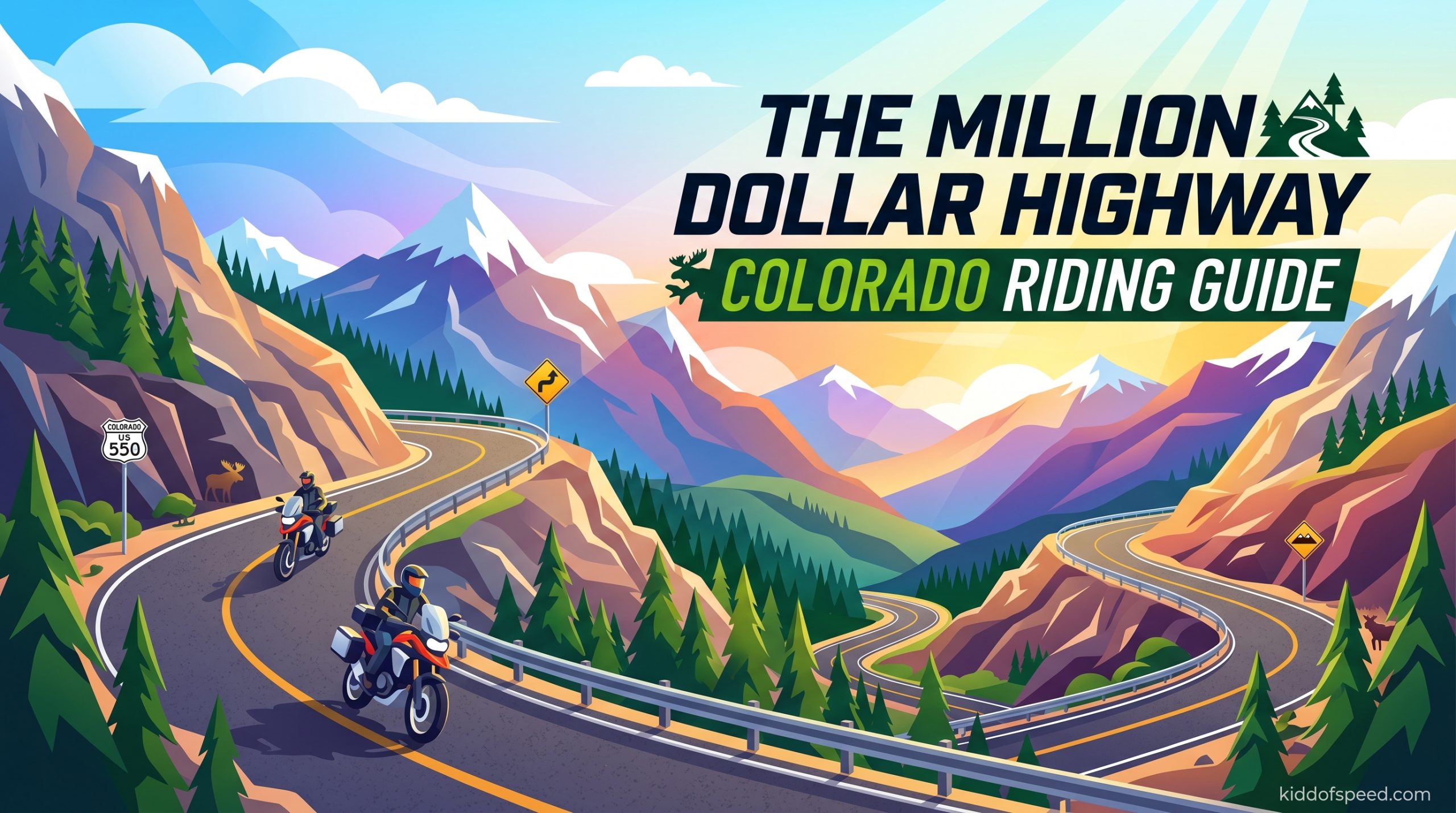 The Million Dollar Highway Colorado Riding Guide