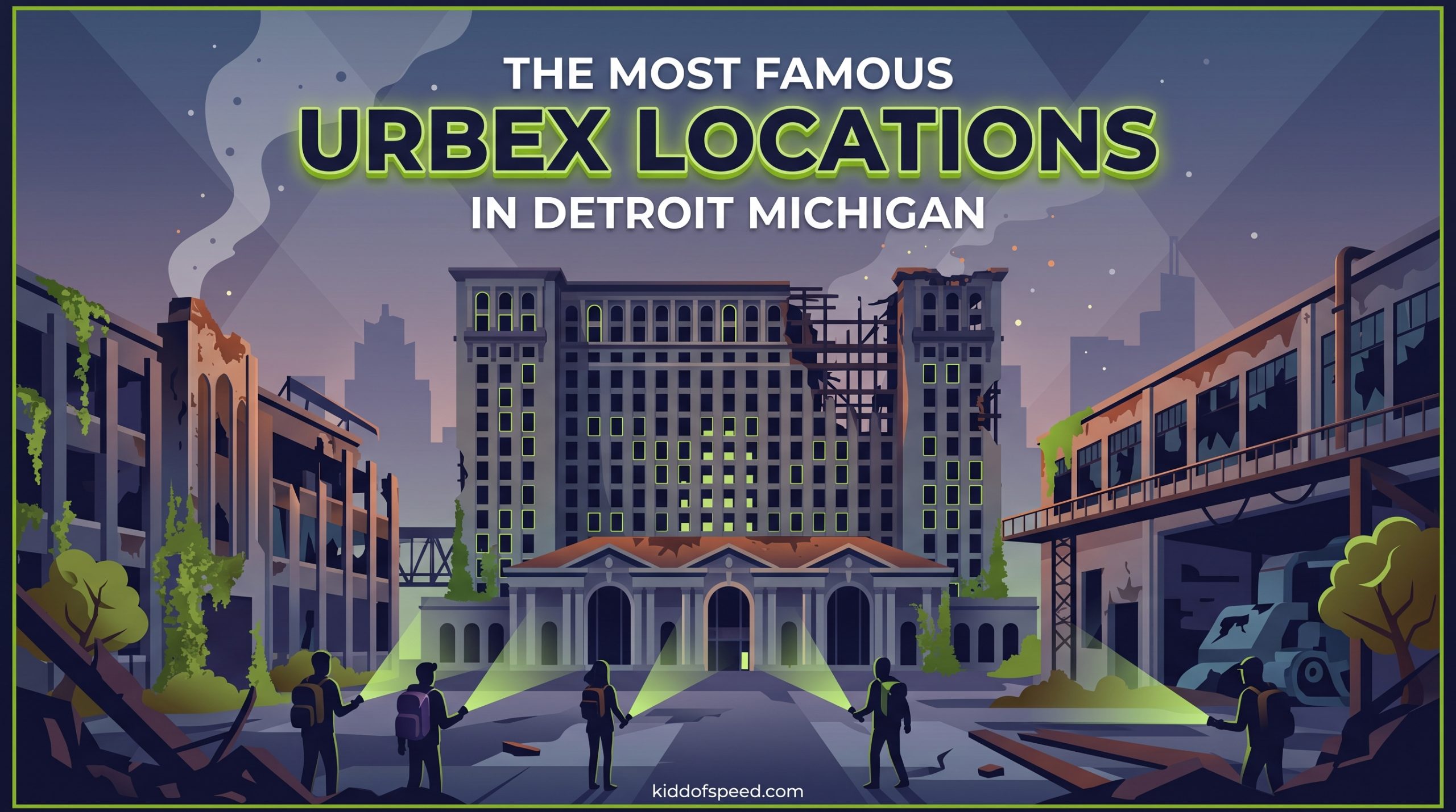 The Most Famous Urbex Locations in Detroit Michigan