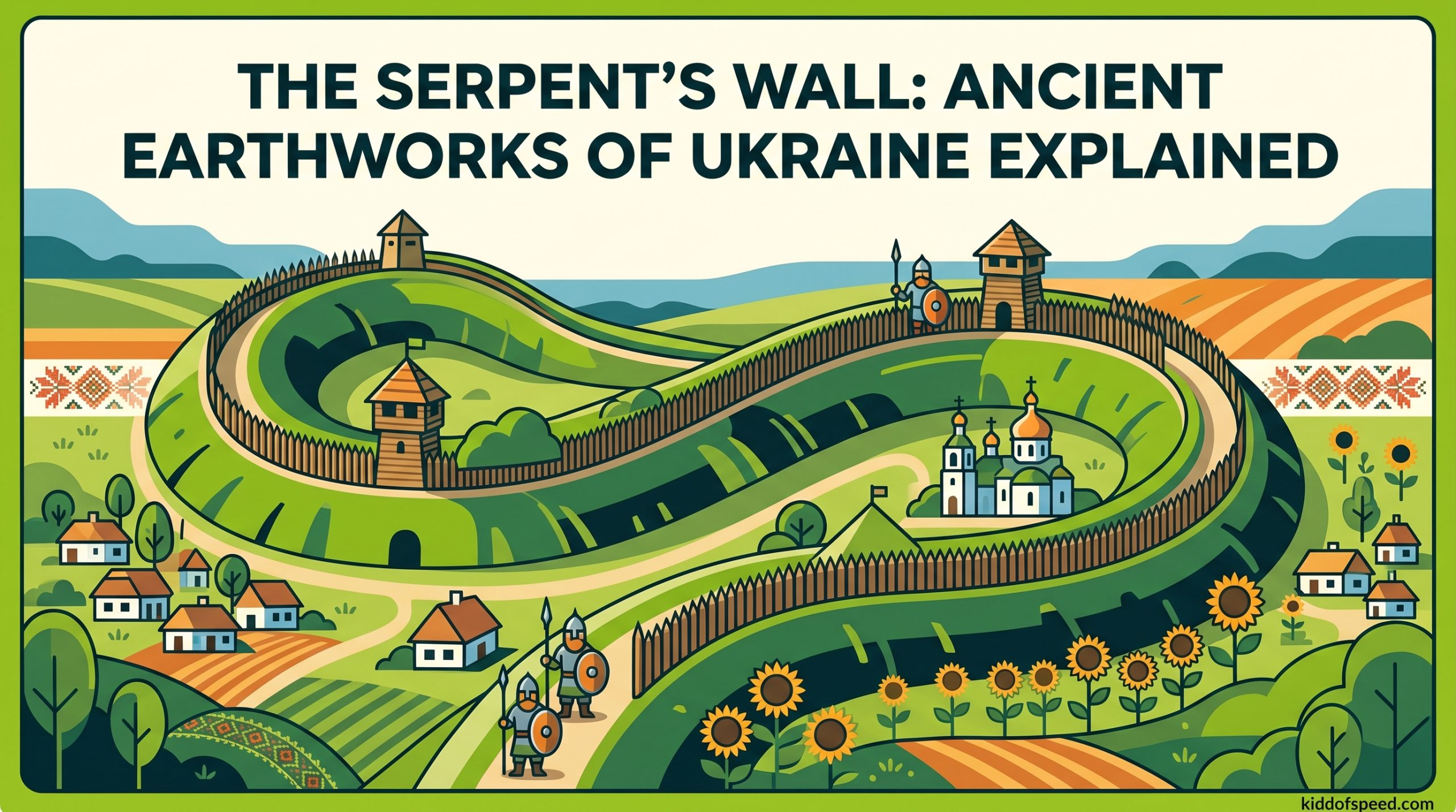 The Serpent's Wall Ancient Earthworks of Ukraine