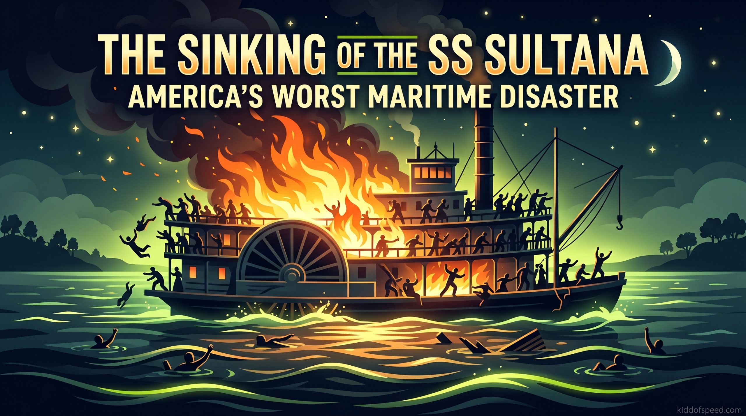 The Sinking of the SS Sultana America's Worst Maritime Disaster