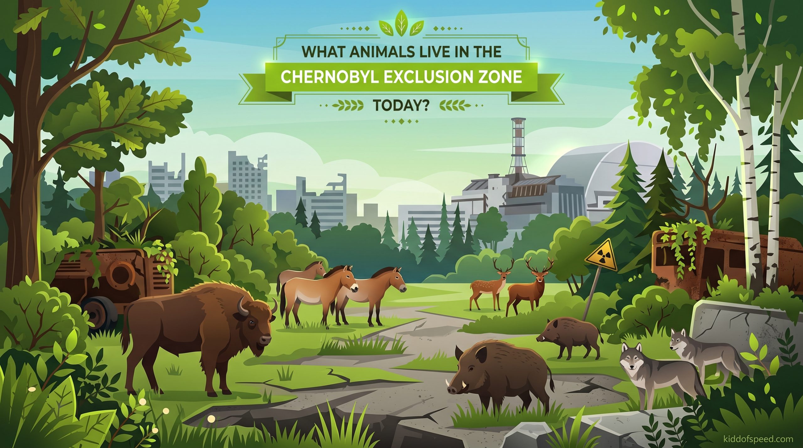What Animals Live in the Chernobyl Exclusion Zone Today