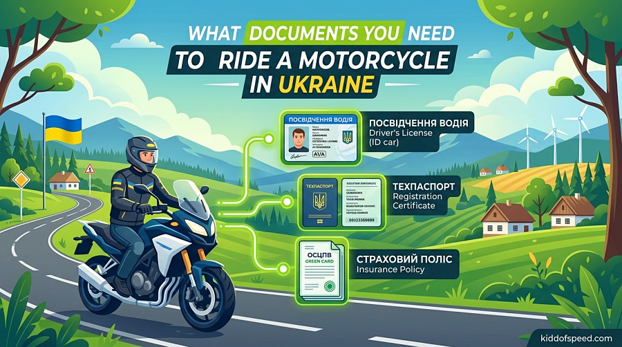 What Documents You Need to Ride a Motorcycle in Ukraine