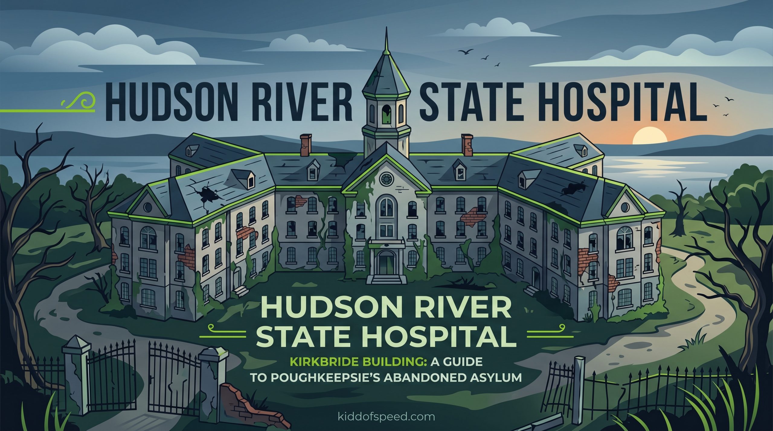 Hudson River State Hospital Kirkbride Building A Guide to Poughkeepsie's Abandoned Asylum