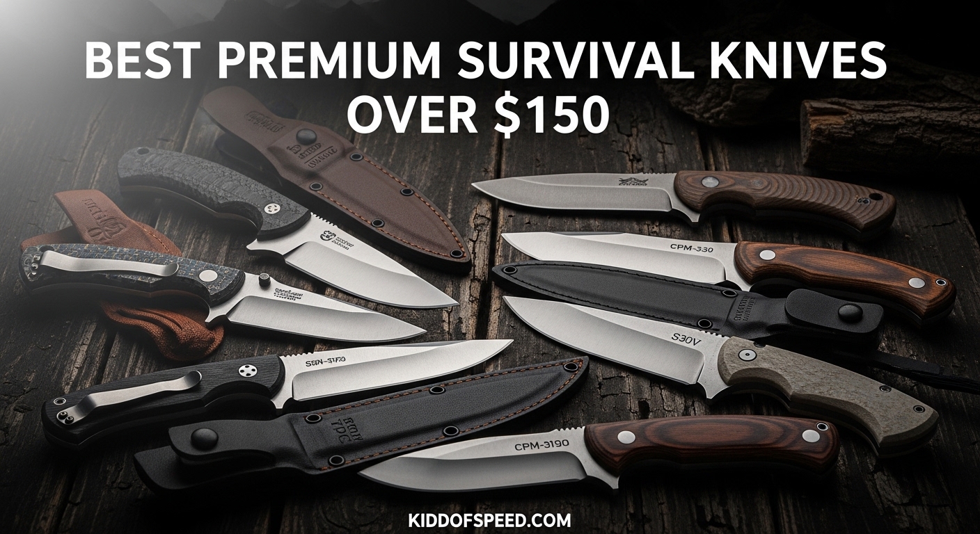 Best Premium Survival Knives Over $150