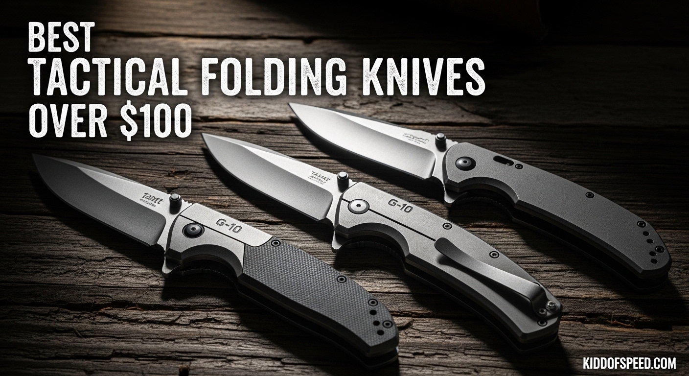 Best Tactical Folding Knives Over $100
