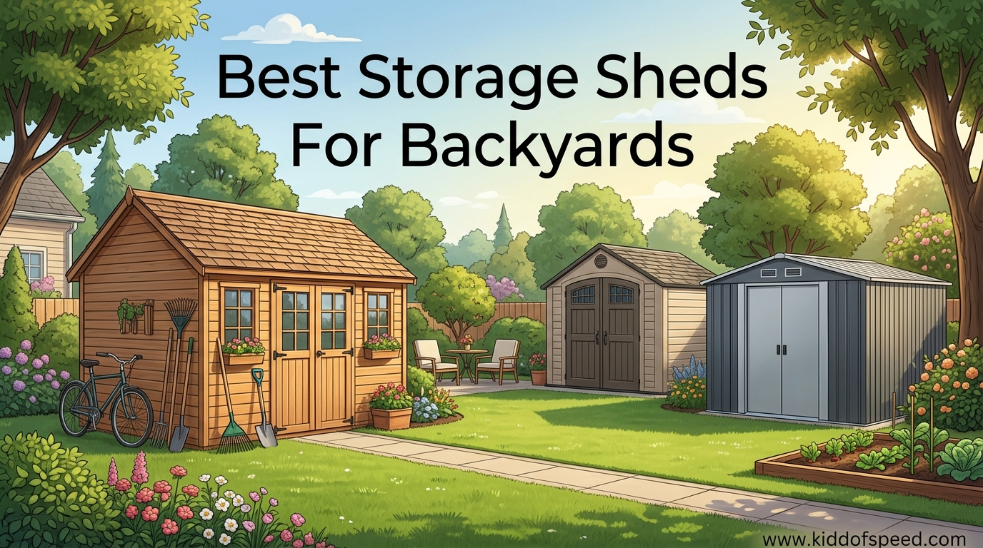 Best Storage Sheds For Backyards