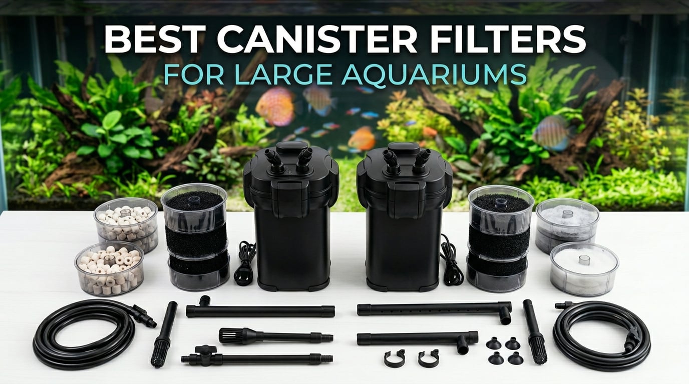 Best Canister Filters For Large Aquariums