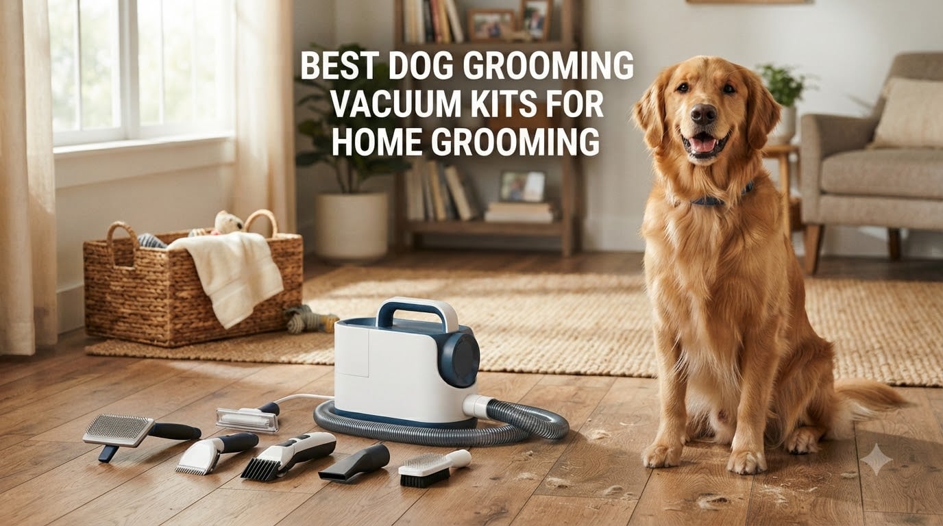 Best Dog Grooming Vacuum Kits For Home Grooming