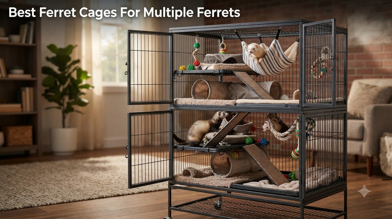 Best Ferret Cages For Multiple Ferrets