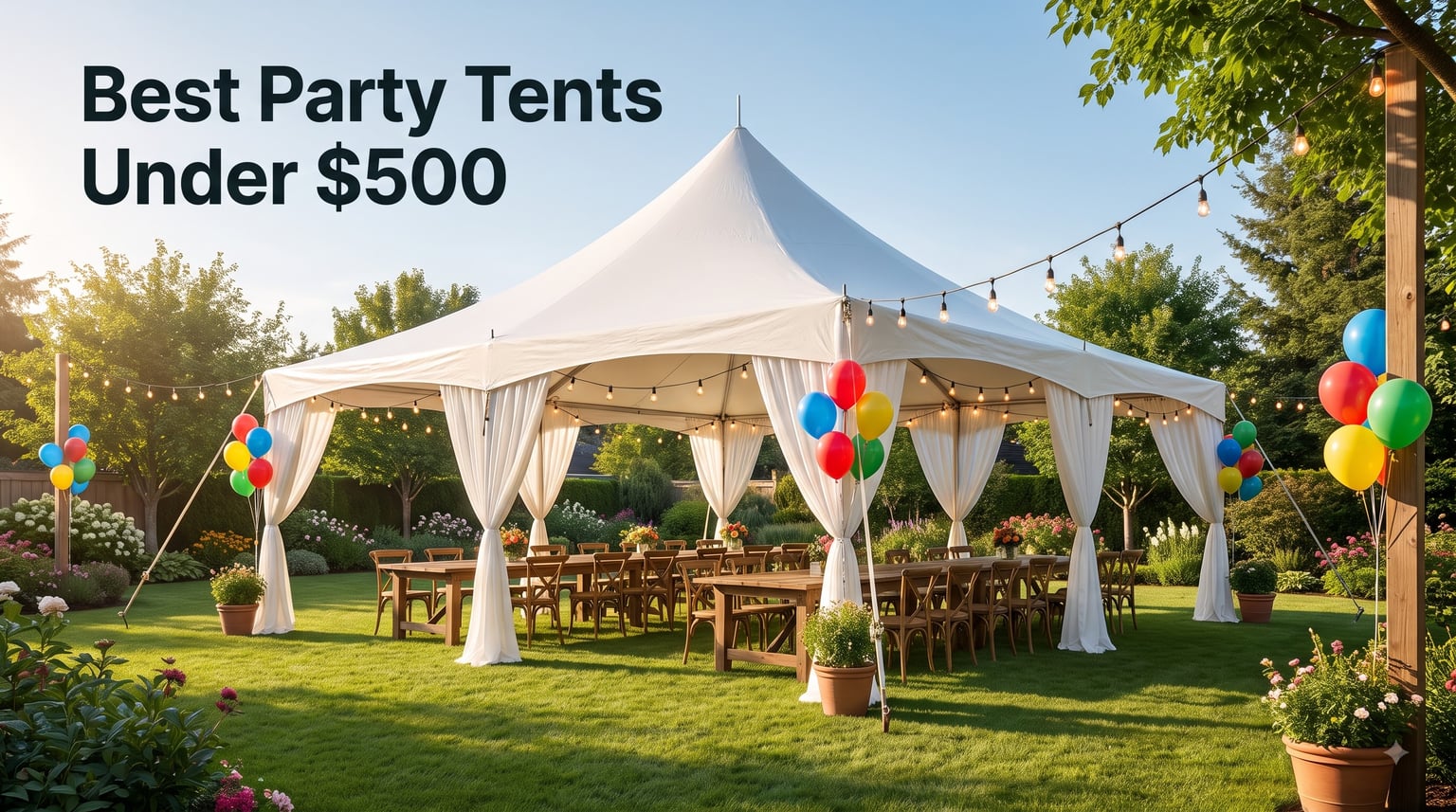 Best Party Tents Under $500