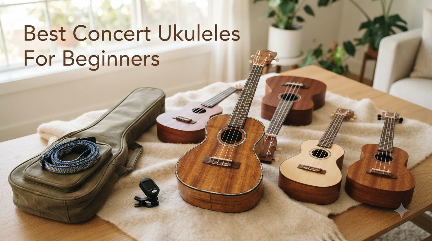 Best Concert Ukuleles For Beginners