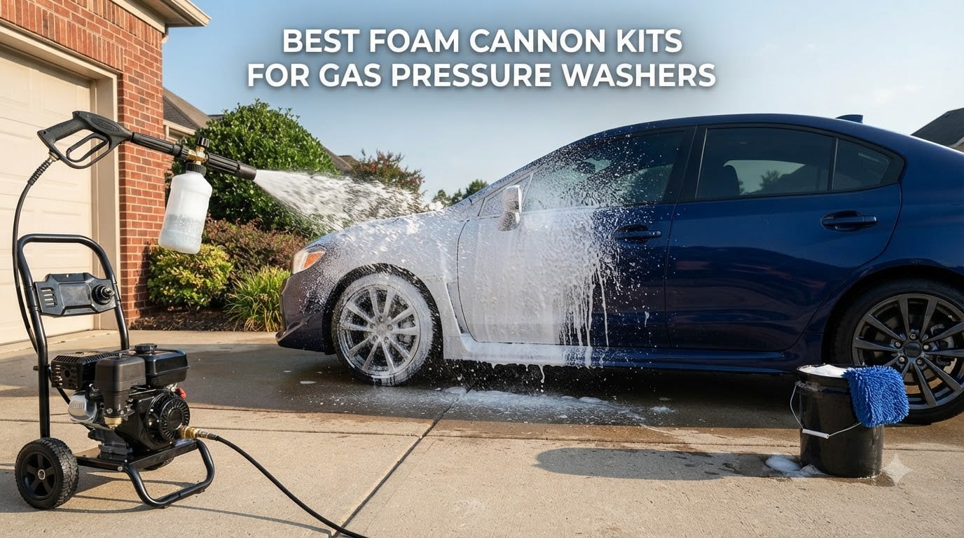 Best Foam Cannon Kits For Gas Pressure Washers