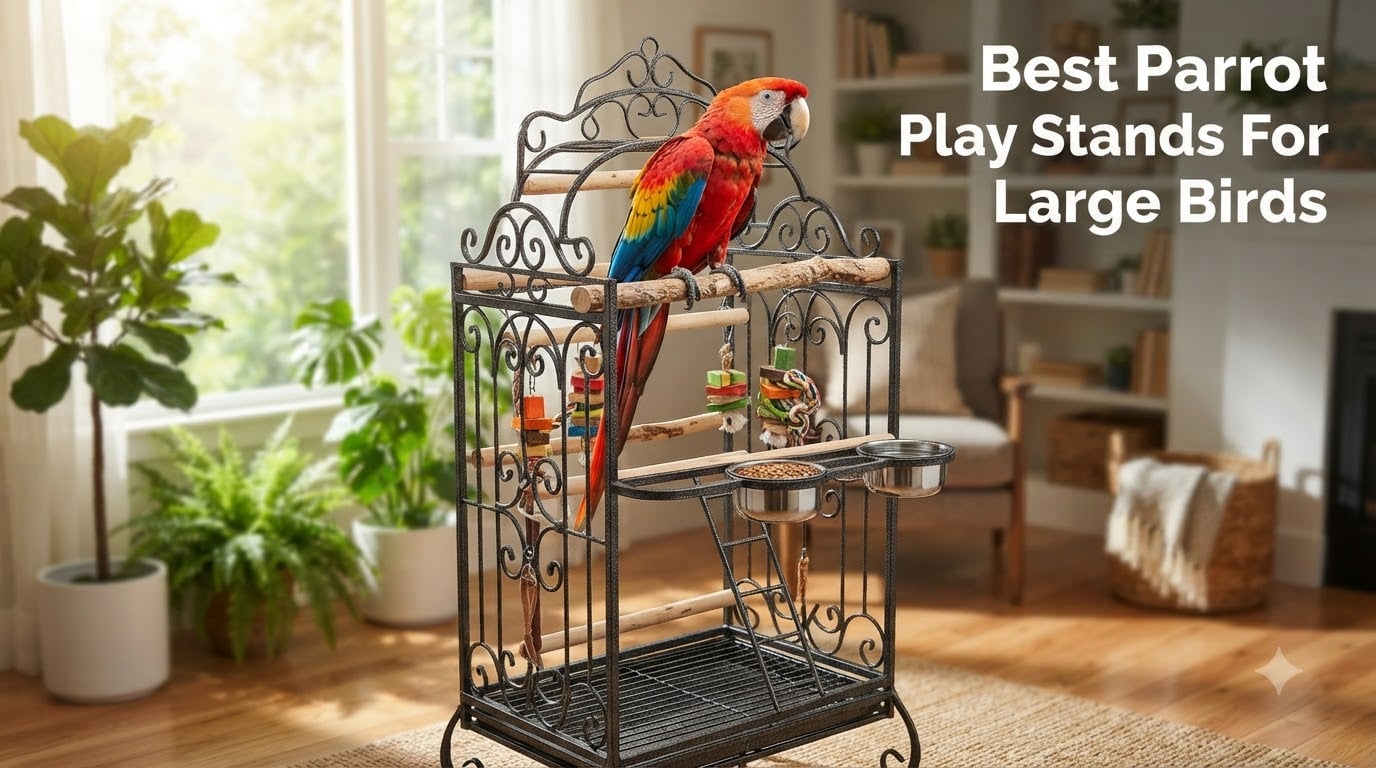 Best Parrot Play Stands For Large Birds