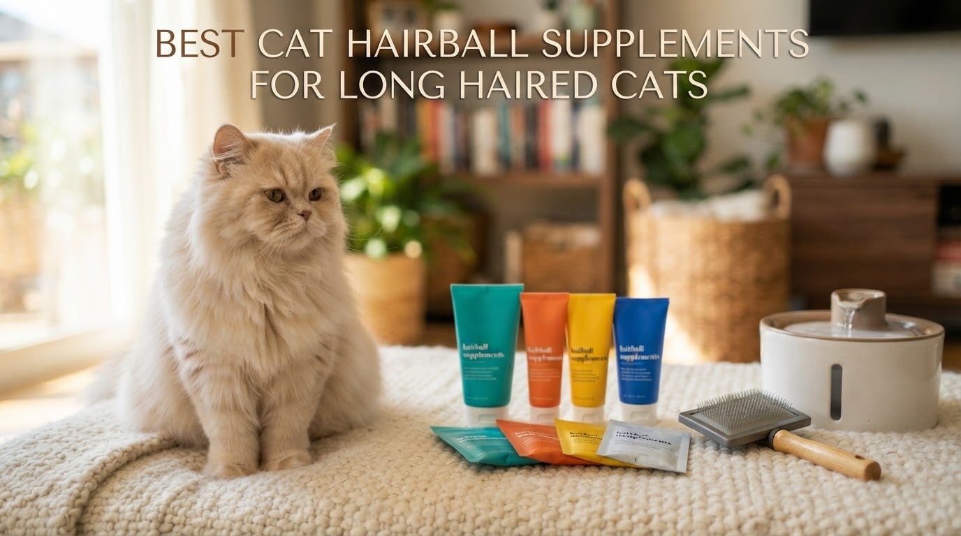 Best Cat Hairball Supplements For Long Haired Cats