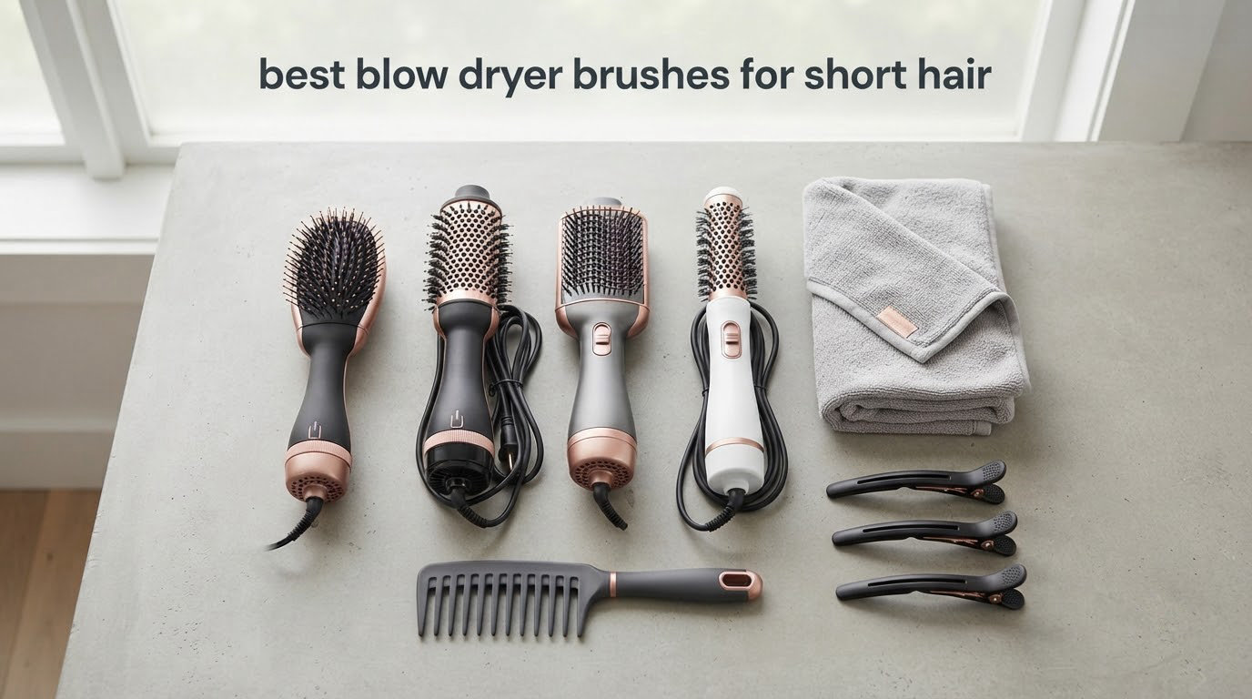 best blow dryer brushes for short hair