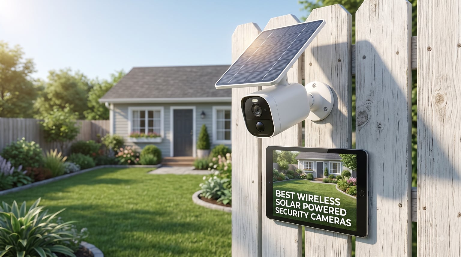 best wireless solar powered security cameras