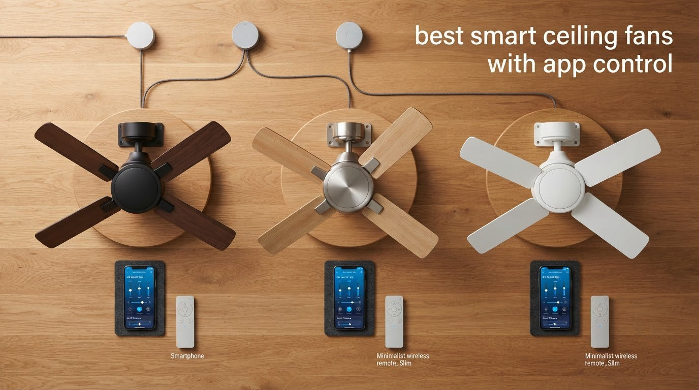 best smart ceiling fans with app control