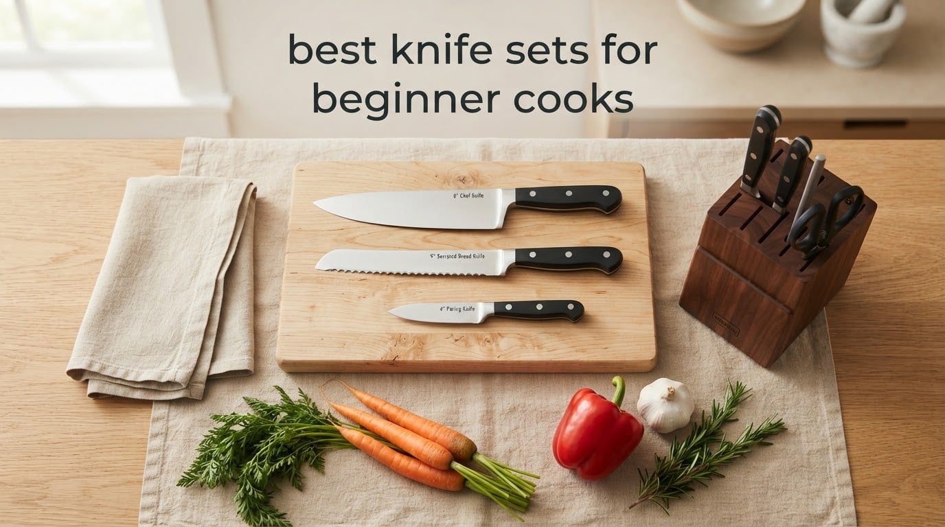 best knife sets for beginner cooks