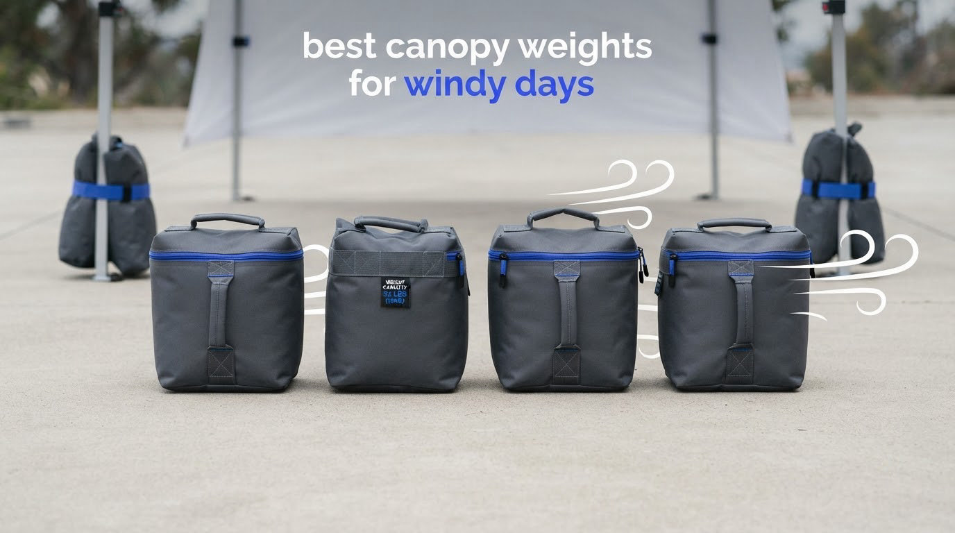 best canopy weights for windy days