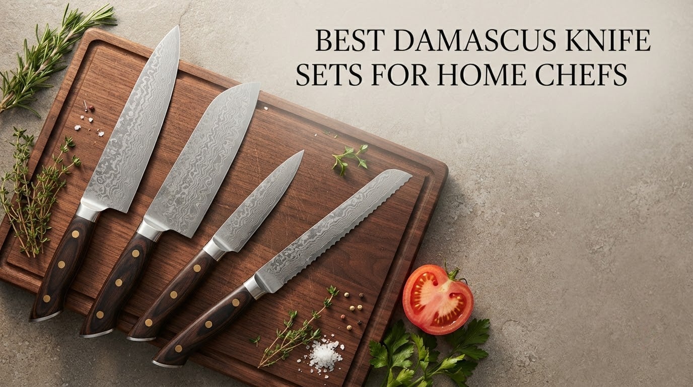 best damascus knife sets for home chefs