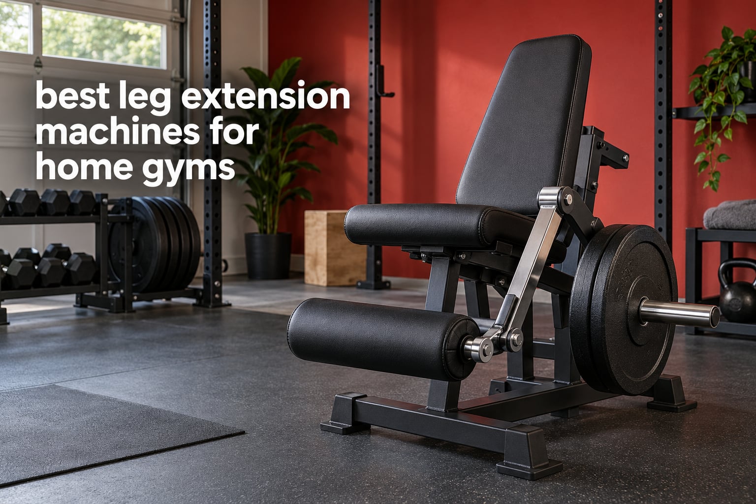 best leg extension machines for home gyms
