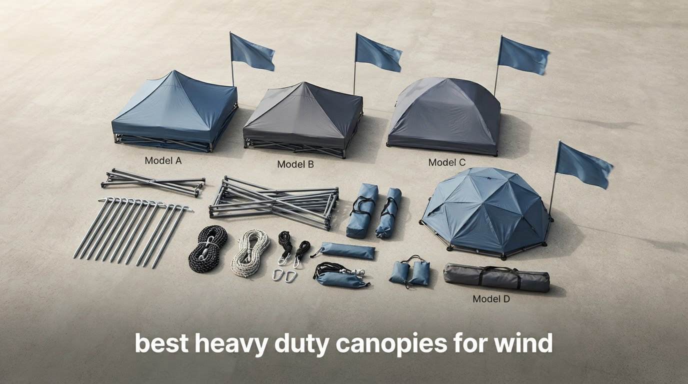 best heavy duty canopies for wind