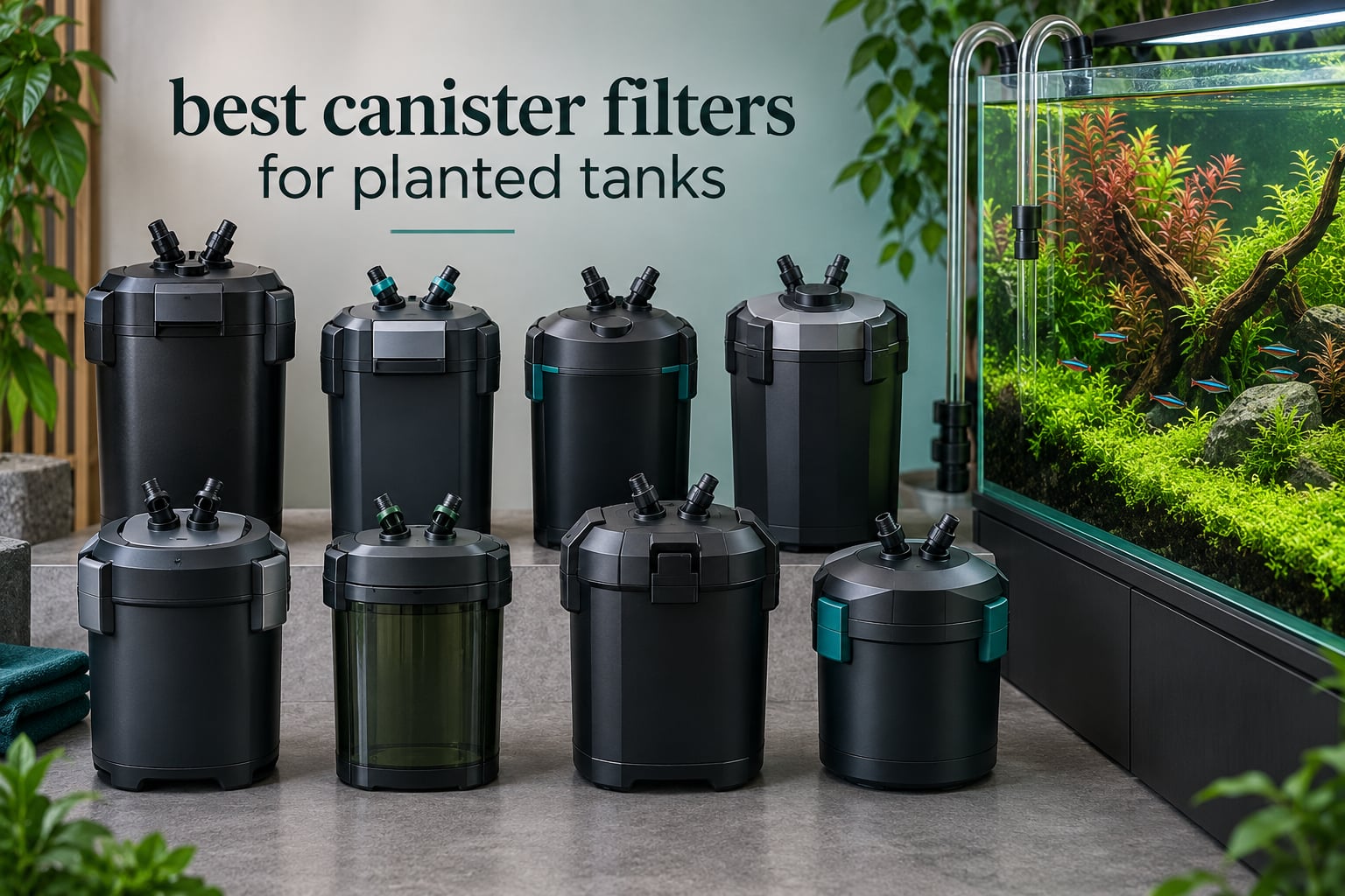 best canister filters for planted tanks