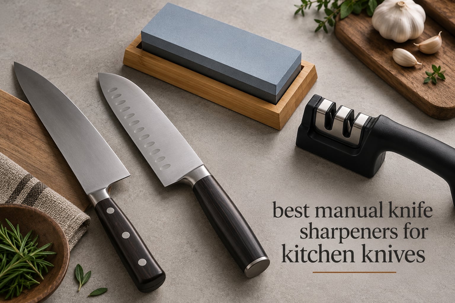 best manual knife sharpeners for kitchen knives