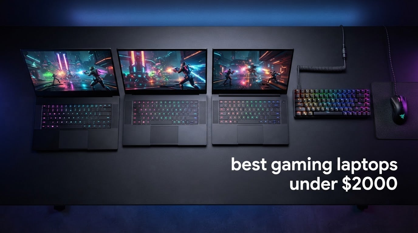 best gaming laptops under $2000