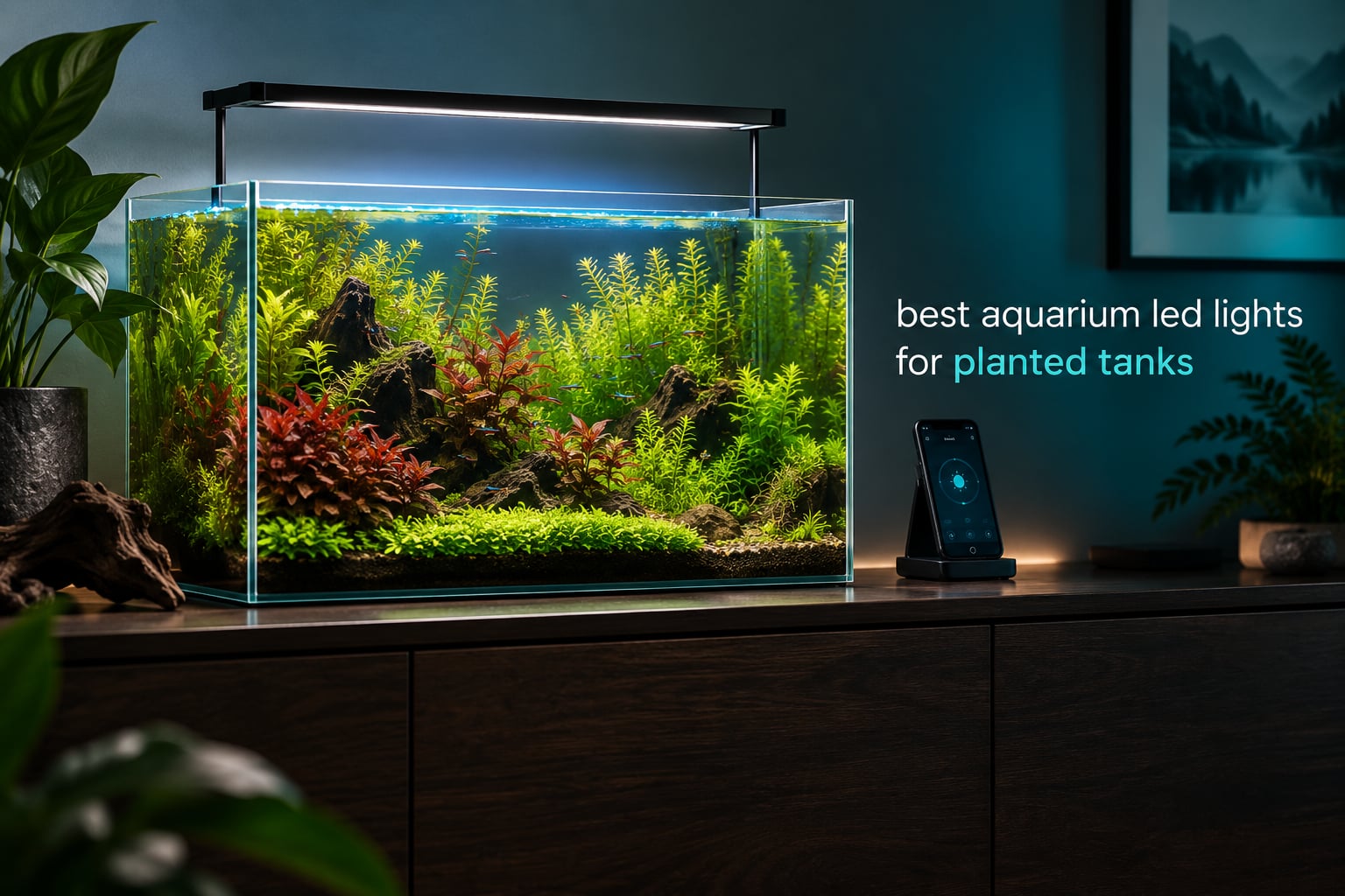 best aquarium led lights for planted tanks