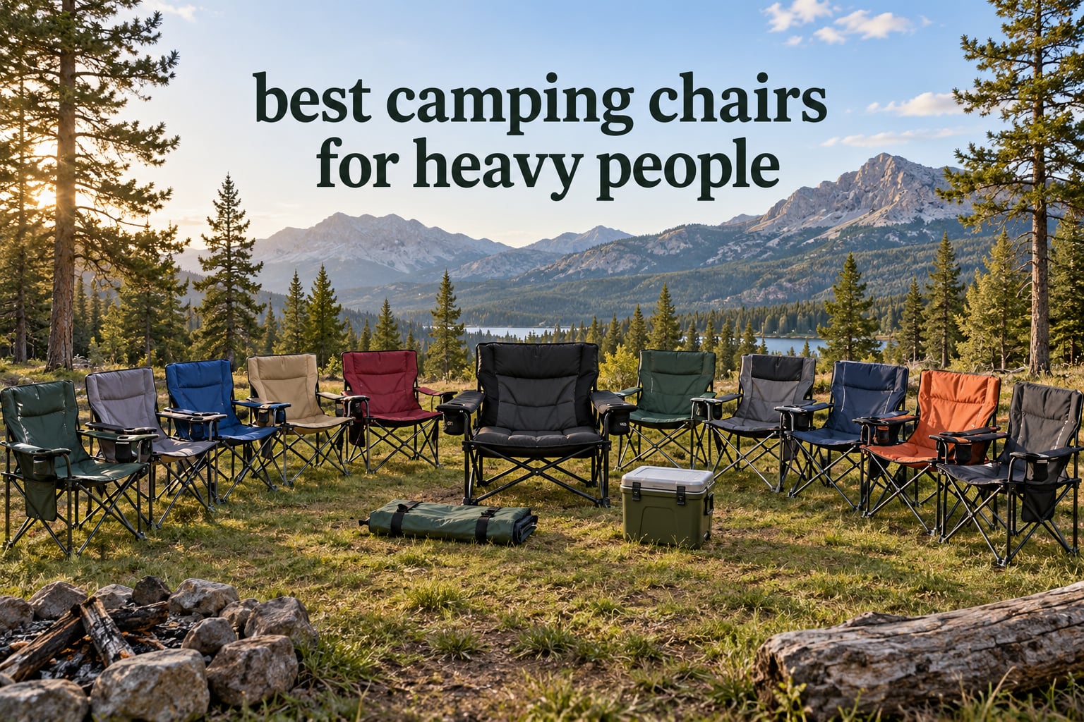 best camping chairs for heavy people