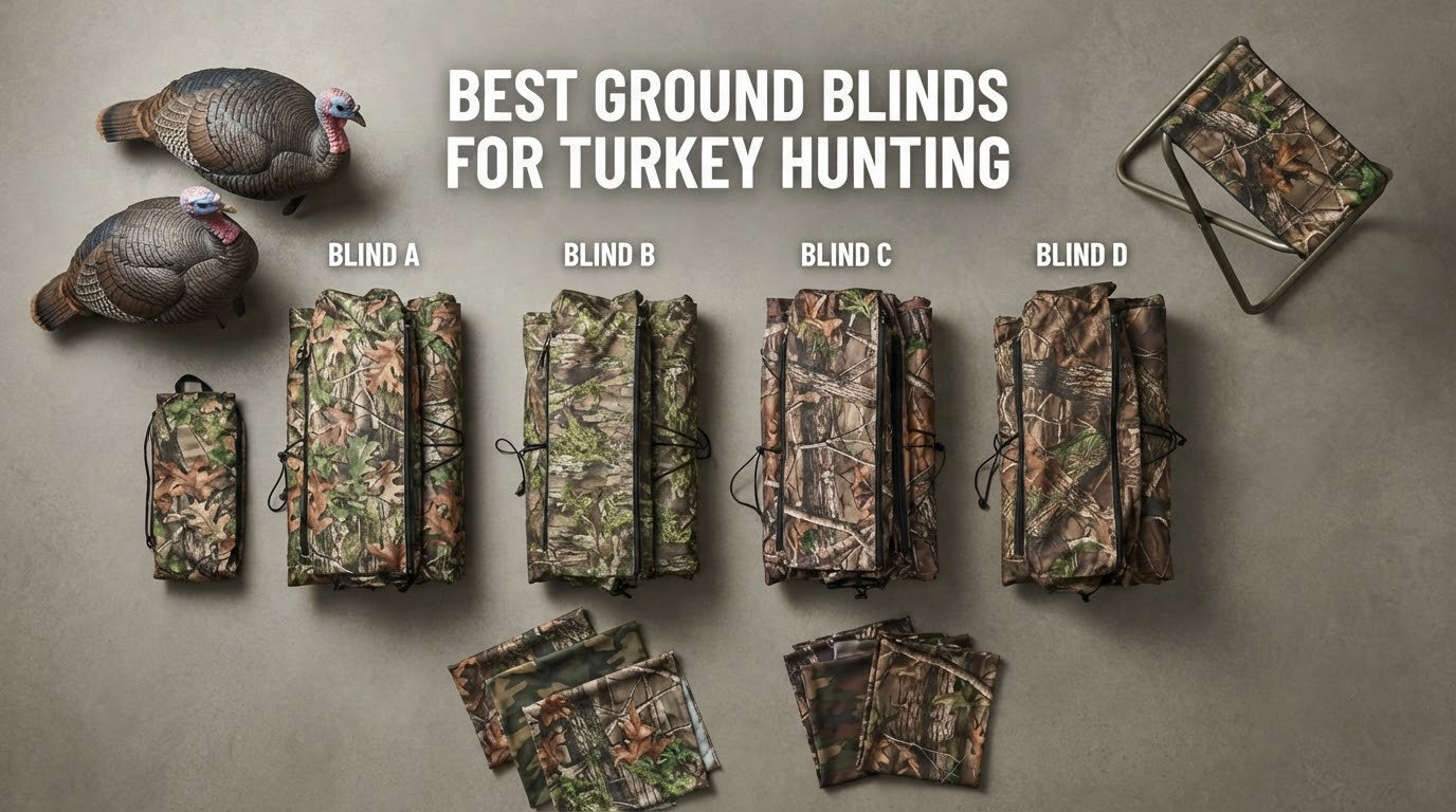 best ground blinds for turkey hunting