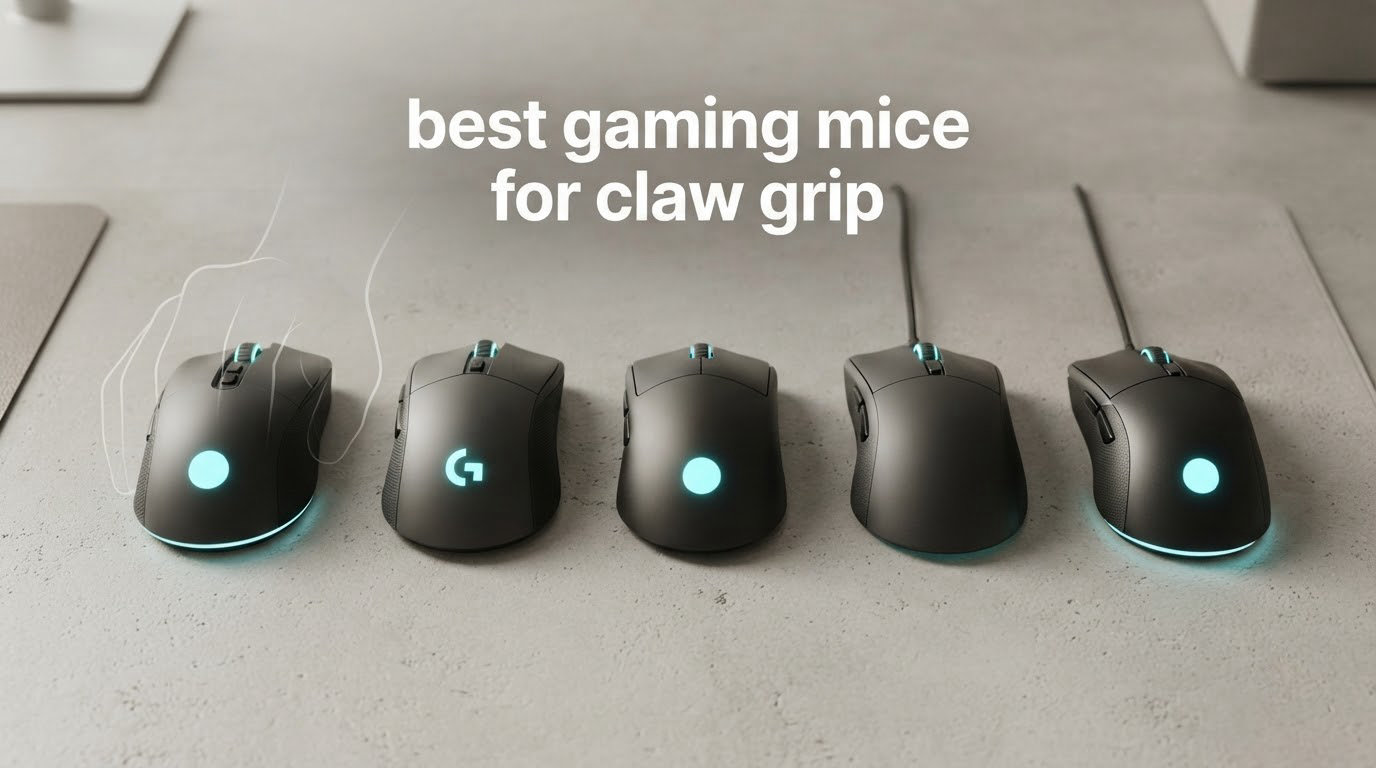 best gaming mice for claw grip