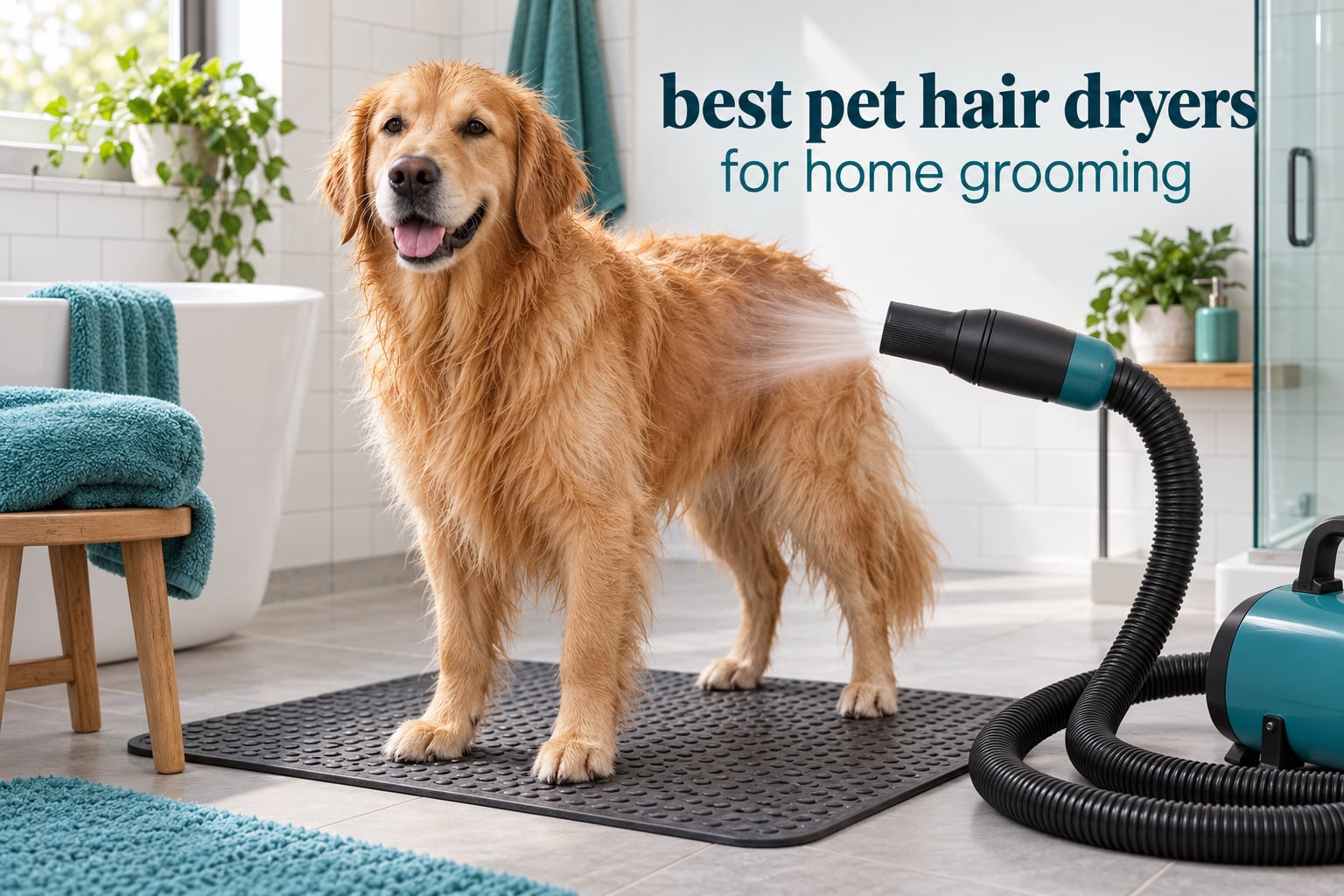 best pet hair dryers for home grooming